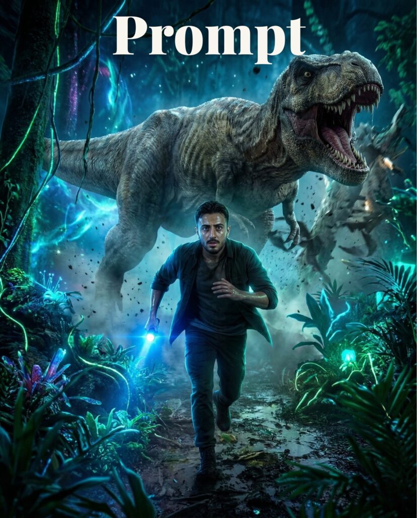 Prompt Jurassic Park
